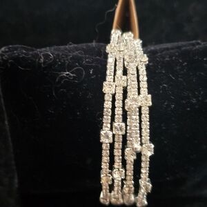 Elegant Silver Hoop Earrings